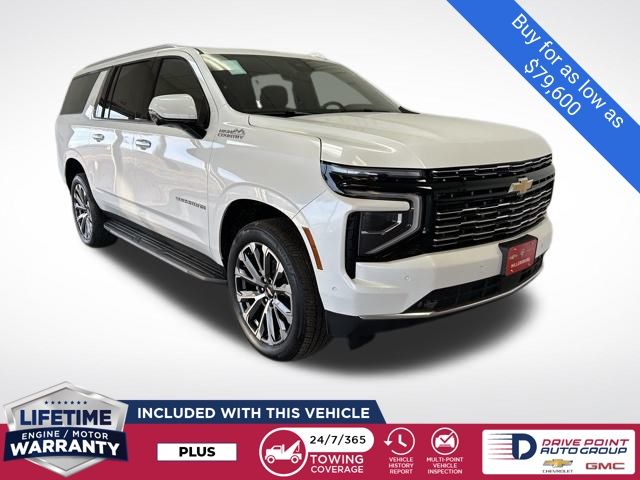 White (Iridescent Pearl Tricoat) 2025 Chevrolet Suburban High Country 4WD SUV / Crossover Four-Wheel Drive Automatic