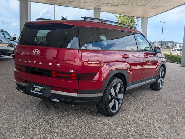2026 Hyundai Santa Fe Hybrid Limited Red at DeMontrond Gulf Freeway