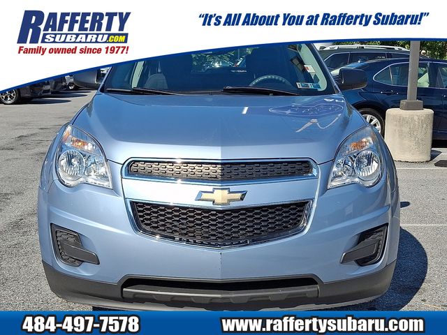 2015 Chevrolet Equinox LS Silver at Sutliff Volkswagen