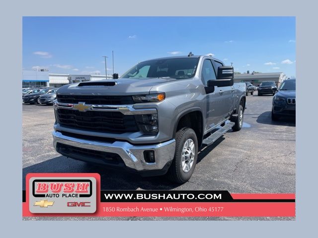 Sterling Gray Metallic 2025 Chevrolet Silverado 2500HD LT Crew Cab 4WD Pickup Truck Four-Wheel Drive Automatic