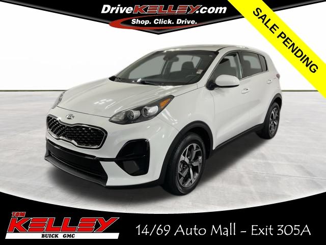 Clear White 2020 Kia Sportage SUV / Crossover Front-Wheel Drive 6-Speed Automatic Overdrive
