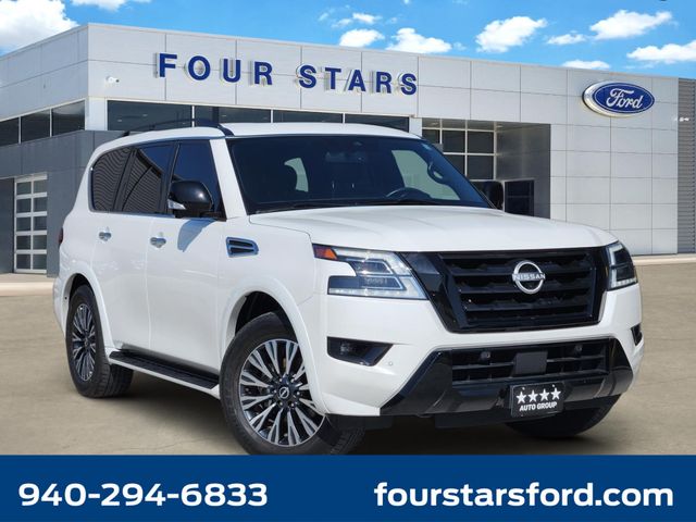 Aspen White Tricoat 2024 Nissan Armada SUV / Crossover 4X2 7-Speed Automatic