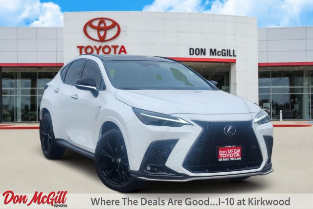 2026 Lexus NX 350 F SPORT Handling White at Westside Lexus