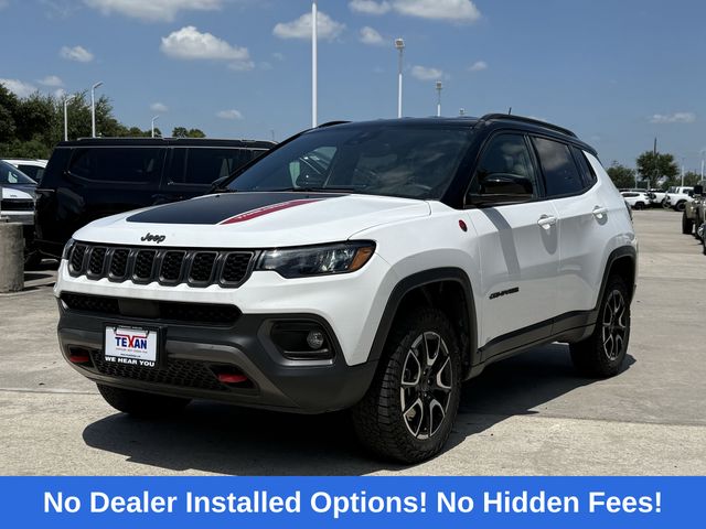 2025 Jeep Compass Trailhawk White at Durrett Motor Company