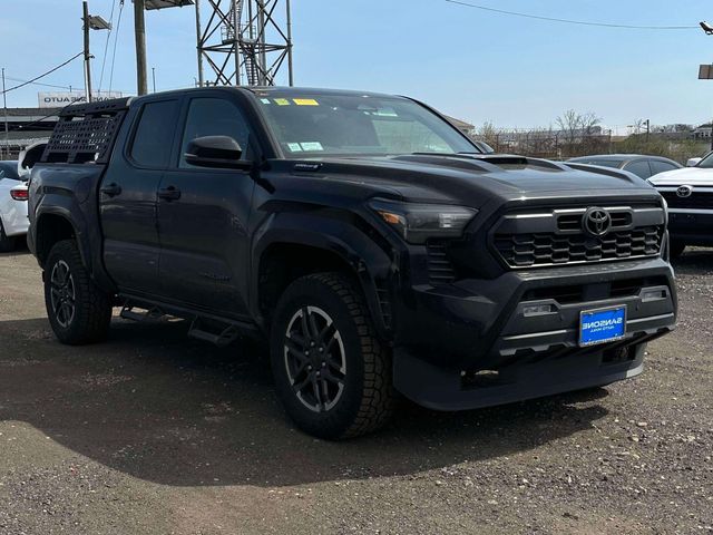 Black 2025 Toyota Tacoma TRD Sport Double Cab 4WD Pickup Truck Four-Wheel Drive 8-Speed Automatic