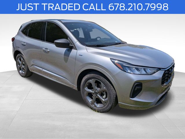 Iconic Silver Metallic 2023 Ford Escape ST-Line FWD SUV / Crossover Front-Wheel Drive 8-Speed Automatic