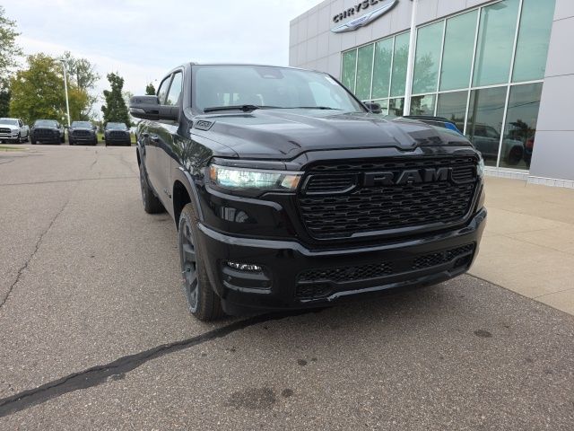 2026 Ram 1500 Big Horn/Lone Star - Diamond Black Crystal Pearlcoat exterior view 3