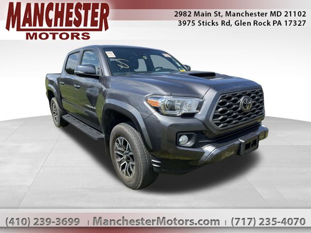 Magnetic Gray Metallic 2022 Toyota Tacoma TRD Sport Double Cab 4WD Pickup Truck Four-Wheel Drive 6-Speed Automatic