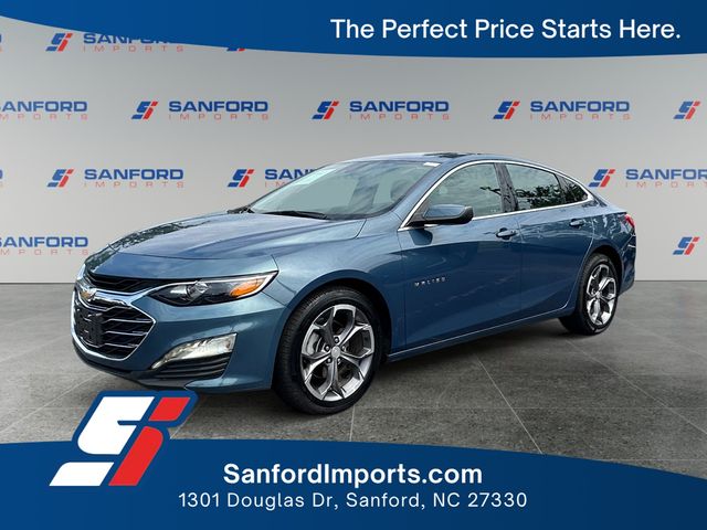 Lakeshore Blue Metallic 2024 Chevrolet Malibu Sedan Front-Wheel Drive Continuously Variable Transmission