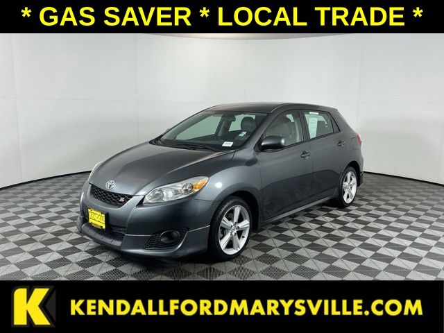 Magnetic Gray 2009 Toyota Matrix Hatchback Front-Wheel Drive 5-Speed Automatic