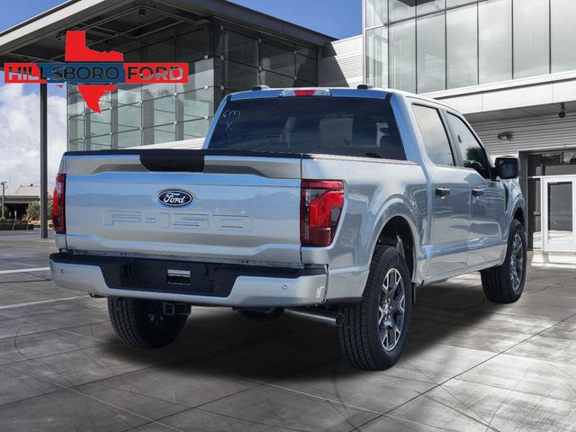 2024 Iconic Silver Metallic Ford F-150 STX RWD Truck