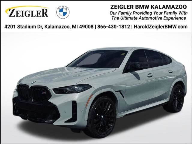 Brooklyn Gray Metallic 2024 BMW X6 M60i xDrive AWD SUV / Crossover All-Wheel Drive 8-Speed Automatic