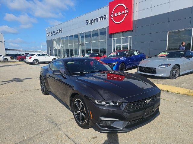 Dark Matter Gray Metallic 2024 Ford Mustang EcoBoost Premium Fastback RWD Coupe Rear-Wheel Drive Automatic