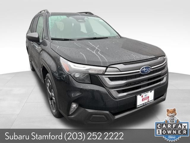 Crystal Black Silica 2025 Subaru Forester Hybrid SUV / Crossover All-Wheel Drive Continuously Variable Transmission