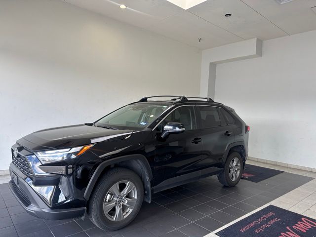 Midnight Black Metallic 2024 Toyota RAV4 SUV / Crossover Front-Wheel Drive 8-Speed Automatic