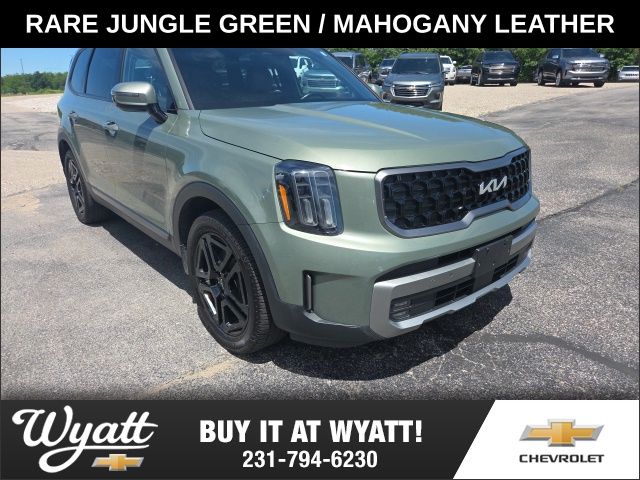 Jungle Green 2023 Kia Telluride SUV / Crossover All-Wheel Drive 8-Speed Automatic