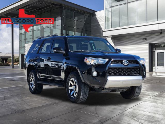 2019 Midnight Black Metallic Toyota 4Runner TRD Off-Road Premium 4X4 SUV