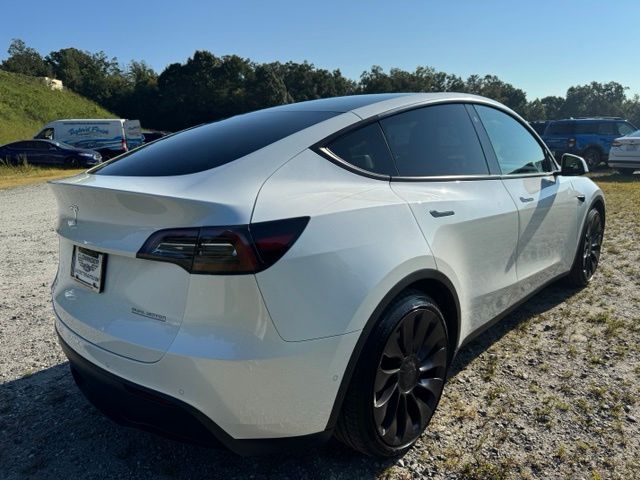 Used 2022 White Tesla Performance image 10