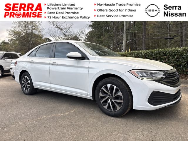 Pure White 2024 Volkswagen Jetta S FWD Sedan Front-Wheel Drive 8-Speed Automatic