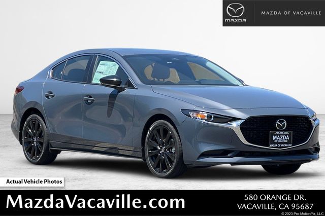 Polymetal Gray Metallic 2026 Mazda MAZDA3 2.5 S Carbon Edition Sedan AWD Sedan All-Wheel Drive 6-Speed Automatic