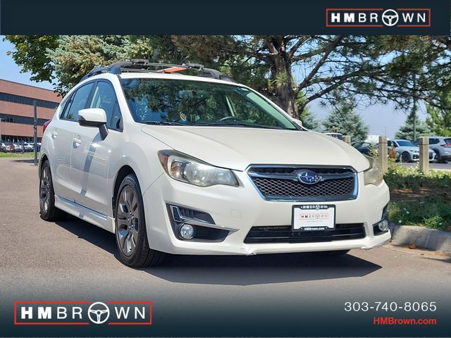 Crystal White Pearl 2015 Subaru Impreza Hatchback All-Wheel Drive Continuously Variable Transmission