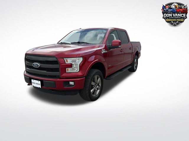 Ruby Red Metallic Tinted Clearcoat 2016 Ford F-150 Pickup Truck Four-Wheel Drive 6-Speed Automatic