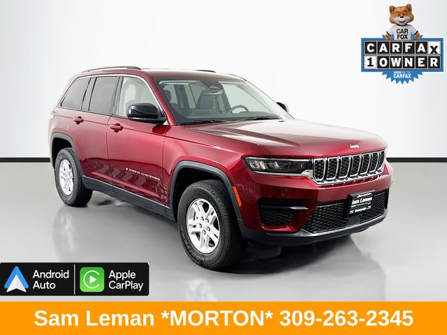 Velvet Red Pearlcoat 2023 Jeep Grand Cherokee SUV / Crossover Four-Wheel Drive 8-Speed Automatic