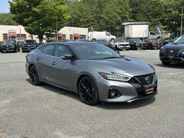 Gray (Gun Metallic) 2022 Nissan Maxima Sedan Front-Wheel Drive Continuously Variable Transmission