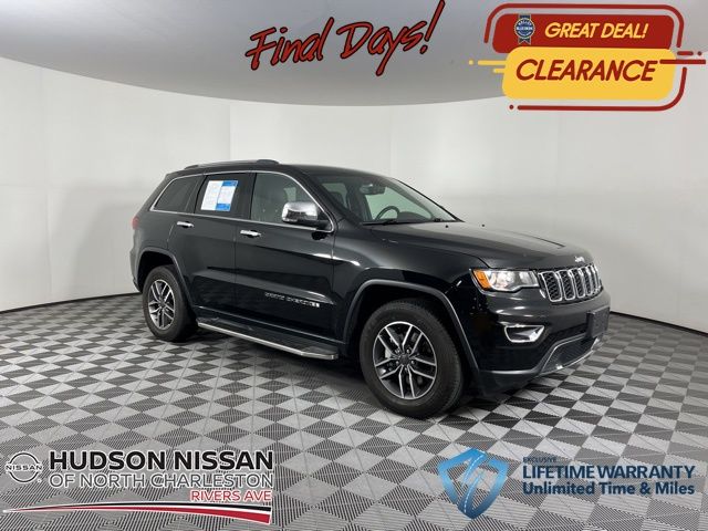 2021 Diamond Black Crystal Pearlcoat Jeep Grand Cherokee Limited SUV