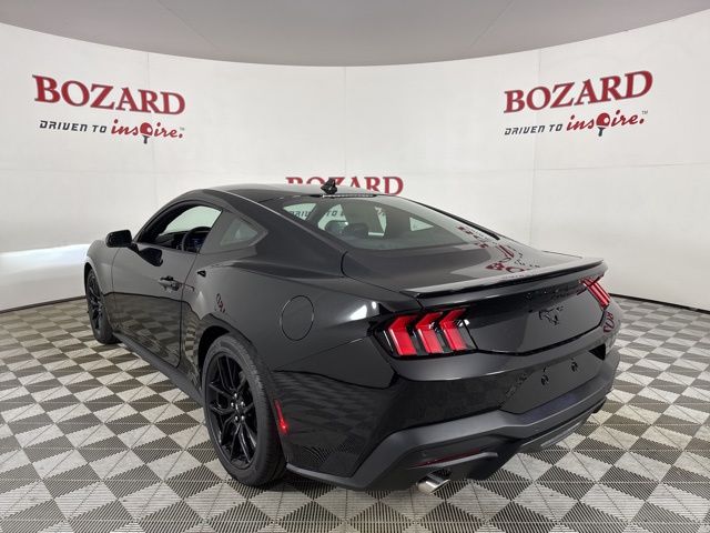 2025 Shadow Black Ford Mustang EcoBoost RWD Coupe