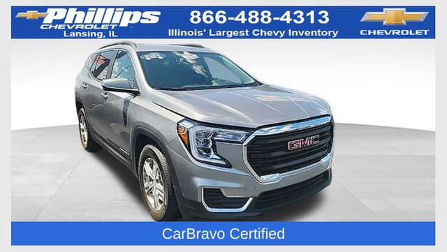 Sterling Metallic 2023 GMC Terrain SUV / Crossover Front-Wheel Drive 9-Speed Automatic
