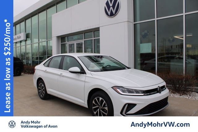 Pure White 2026 Volkswagen Jetta Sedan Front-Wheel Drive 8-Speed Automatic