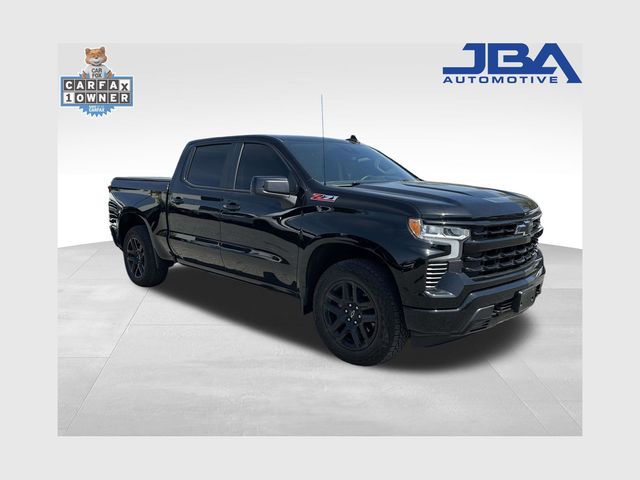 Black 2024 Chevrolet Silverado 1500 RST Crew Cab 4WD Pickup Truck Four-Wheel Drive Automatic