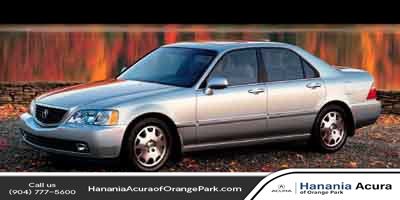 Indigo Blue Pearl 2004 Acura RL Sedan Front-Wheel Drive 4-Speed Automatic