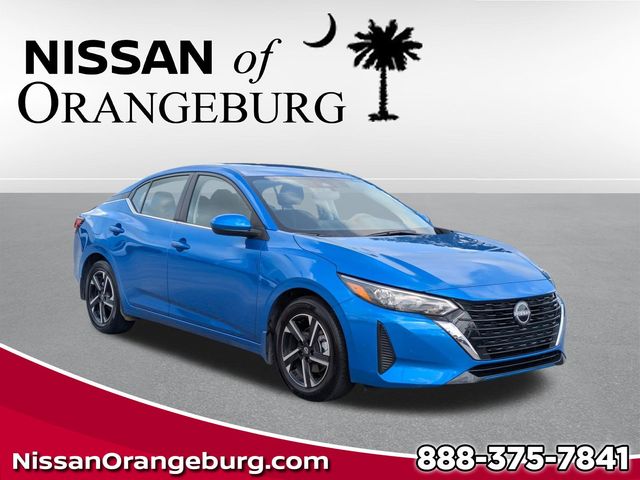 Electric Blue Metallic 2025 Nissan Sentra Sedan Front-Wheel Drive Continuously Variable Transmission