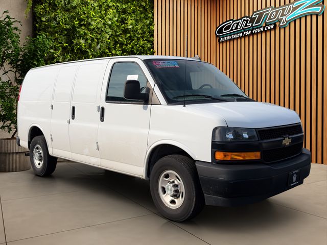 2021 CHEVROLET EXPRESS 2500 CARGO VAN • 1WT • LADDER RACKS & CARGO BINS • 1 OWNER ONLY 12K MILES • 4.3L V6 • WORK VAN PREFERRED EQUIPMENT GROUP • CLEAN CARFAX • COMMERCIAL READY