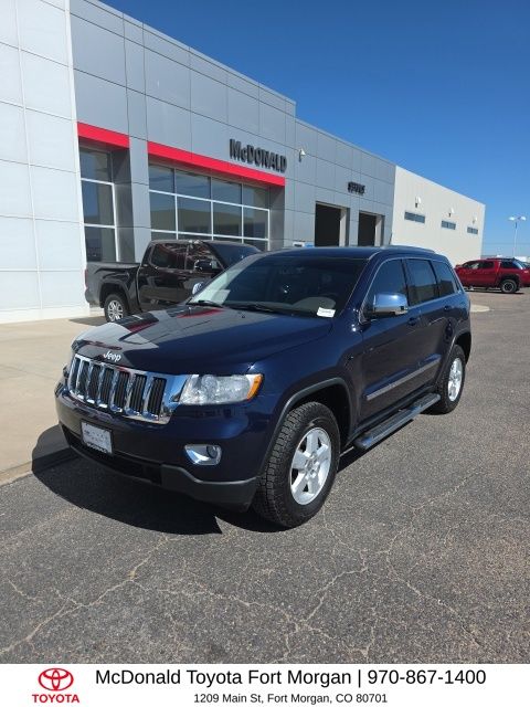 True Blue Pearlcoat 2012 Jeep Grand Cherokee SUV / Crossover Four-Wheel Drive 5-Speed Automatic