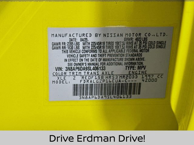 Used 2025 Nissan Kicks SUV