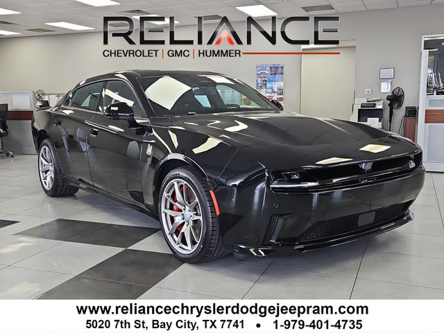 Diamond Black Crystal Pearlcoat 2026 Dodge Charger Sedan All-Wheel Drive 1-Speed Automatic
