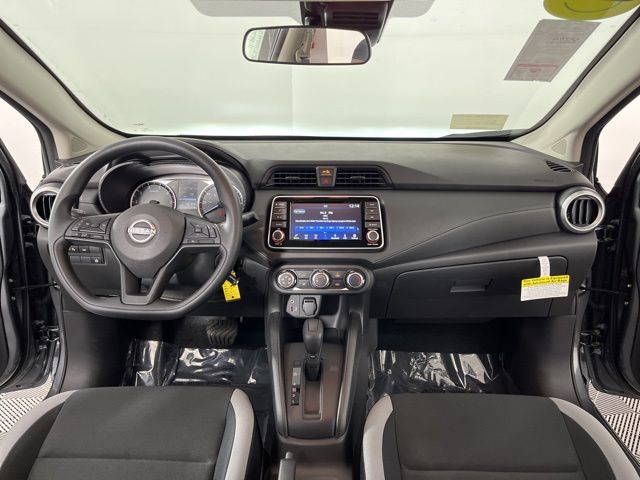 2025 Gun Metallic Nissan Versa 1.6 S FWD Sedan