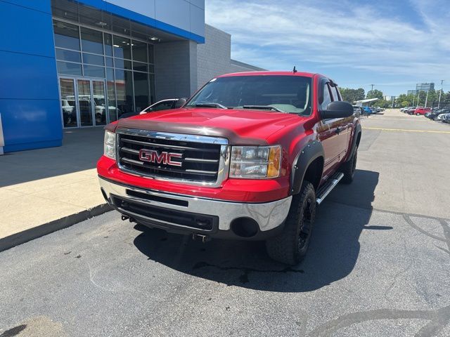 Fire Red 2011 GMC Sierra 1500 SL Ext. Cab 4WD Pickup Truck Four-Wheel Drive 4-Speed Automatic Overdrive