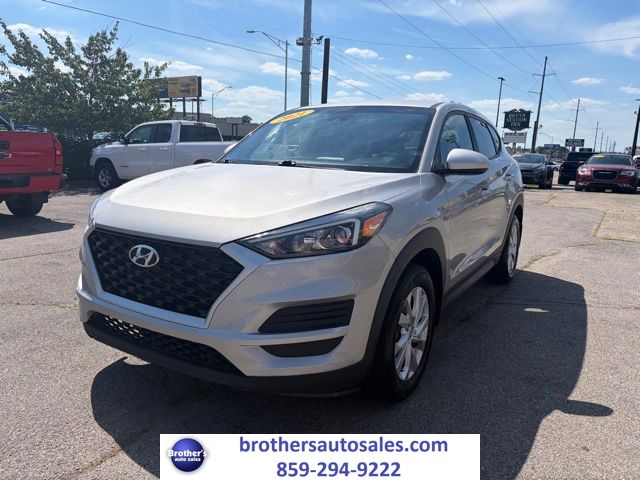 Stellar Silver 2021 Hyundai Tucson SUV / Crossover All-Wheel Drive 6-Speed Automatic