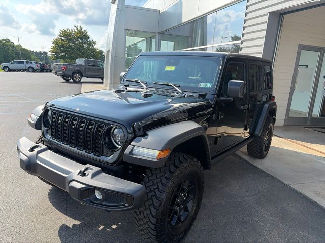 2025 Jeep Wrangler Willys Black at South Hills CDJR