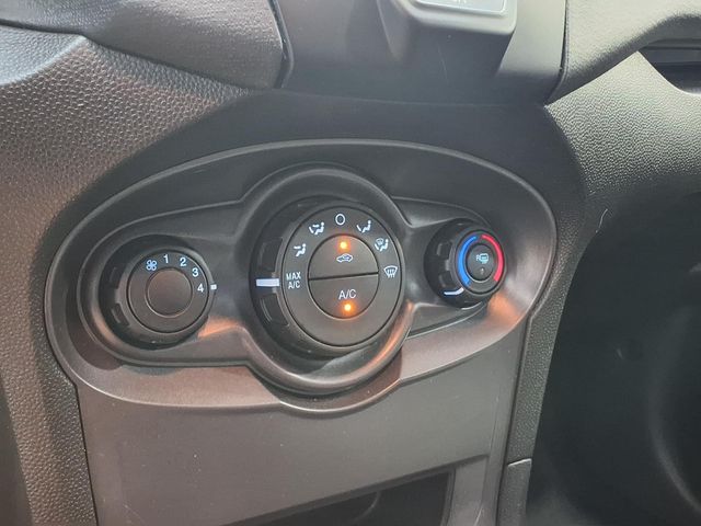 2019 Ford Fiesta S White at DeMontrond Ford