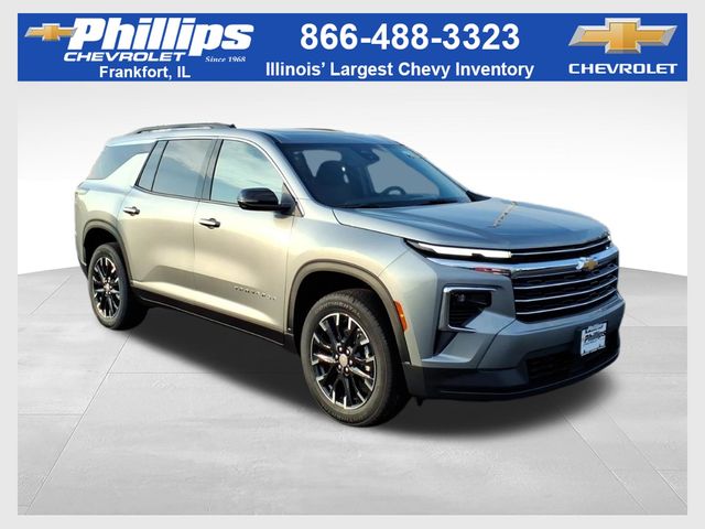 Sterling Gray Metallic 2026 Chevrolet Traverse SUV / Crossover Four-Wheel Drive 8-Speed Automatic