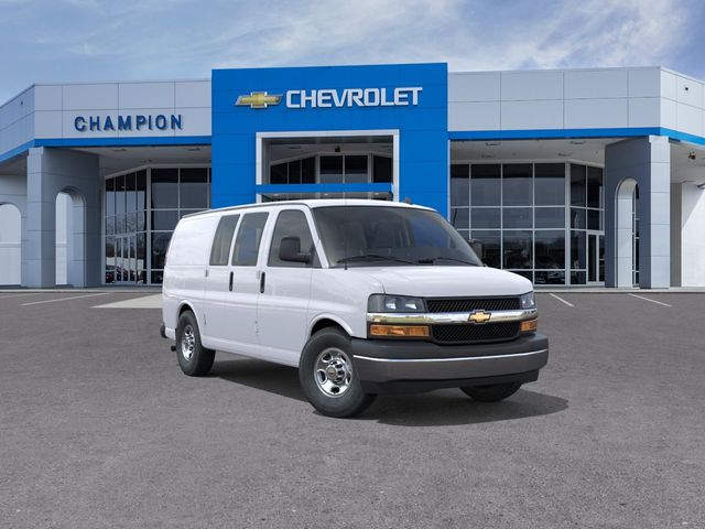 Summit White 2025 Chevrolet Express Cargo 2500 RWD Van Rear-Wheel Drive