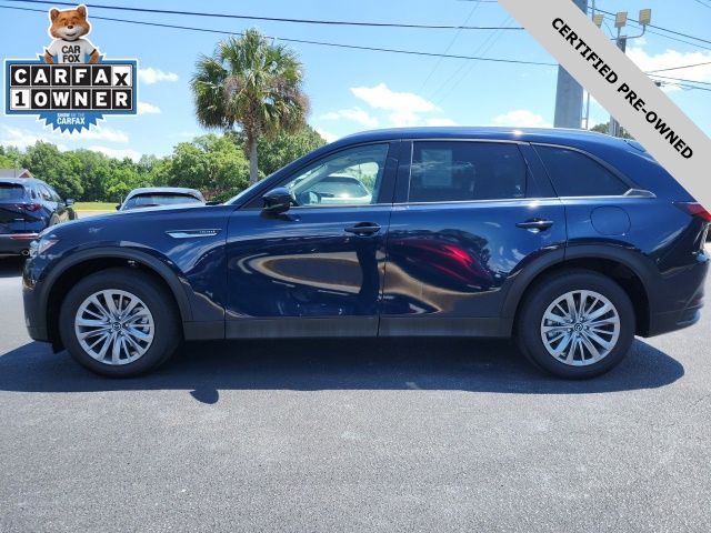 2025 Mazda CX-90 3.3 Turbo Preferred Blue at Stokes Mazda