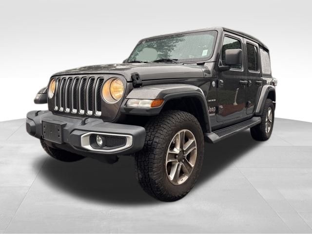 2021 Jeep Wrangler Unlimited Sahara Gray at Mazda of Columbia