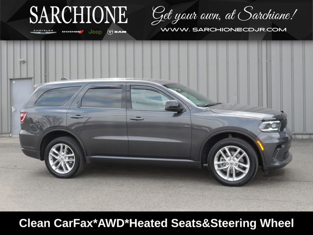 Vapor Gray 2023 Dodge Durango GT AWD SUV / Crossover All-Wheel Drive 8-Speed Automatic