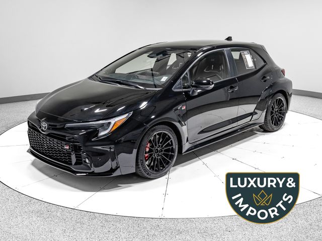 Black 2024 Toyota GR Corolla Premium AWD Hatchback All-Wheel Drive 6-Speed Manual